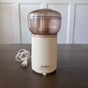 Vintage Sunbeam Oskar 14081 Food Processor Chopper Made in France w Bowl & Blade